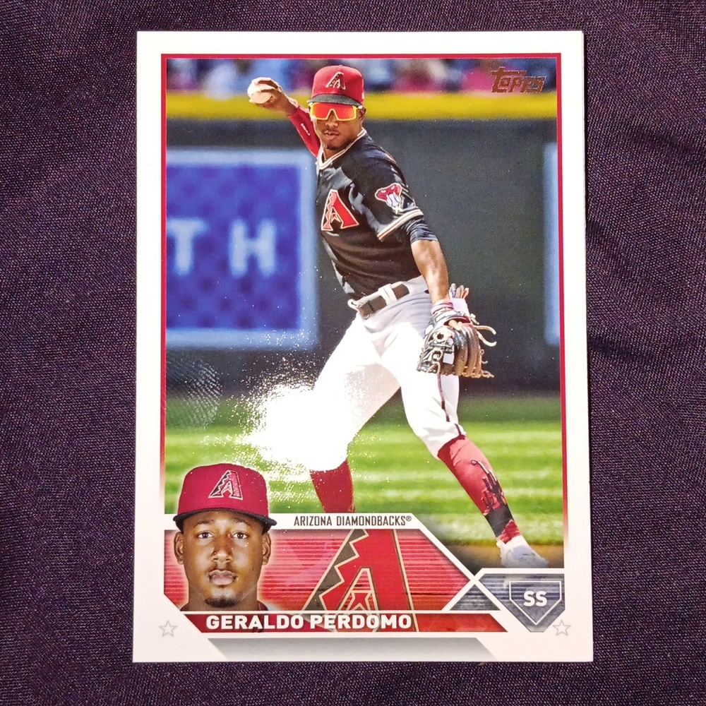 Geraldo Perdomo #531 2023 Topps Baseball Trading Card